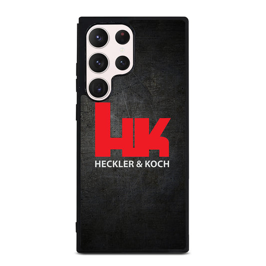 HECKLER AND KOCH LOGO METAL LOGO Samsung Galaxy S23 Ultra Case Cover