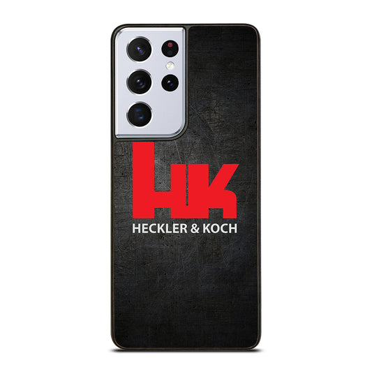 HECKLER AND KOCH LOGO METAL LOGO Samsung Galaxy S21 Ultra Case Cover