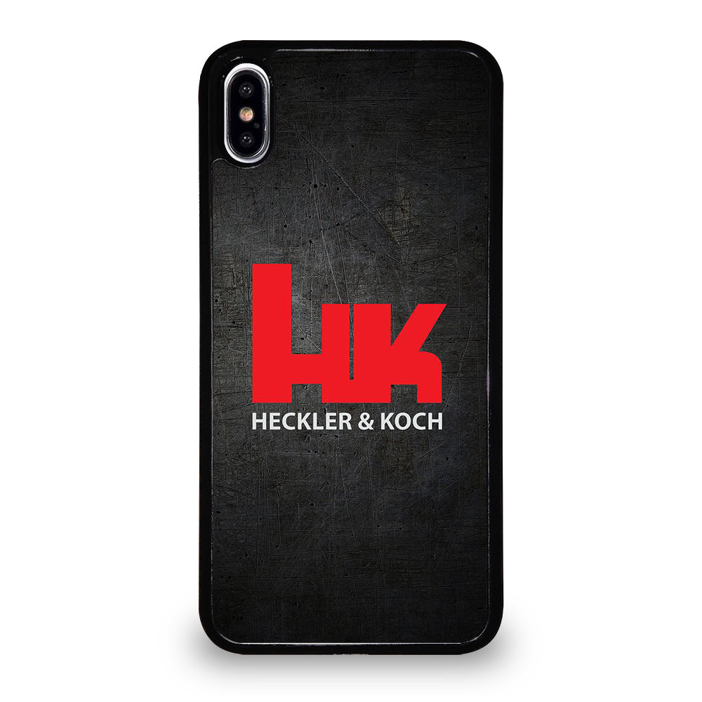 HECKLER AND KOCH LOGO METAL LOGO iPhone XS Max Case Cover