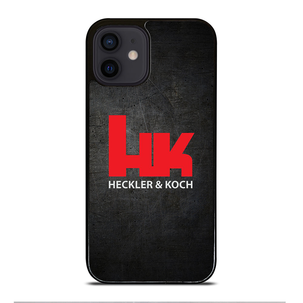 HECKLER AND KOCH LOGO METAL LOGO iPhone 12 Mini Case Cover