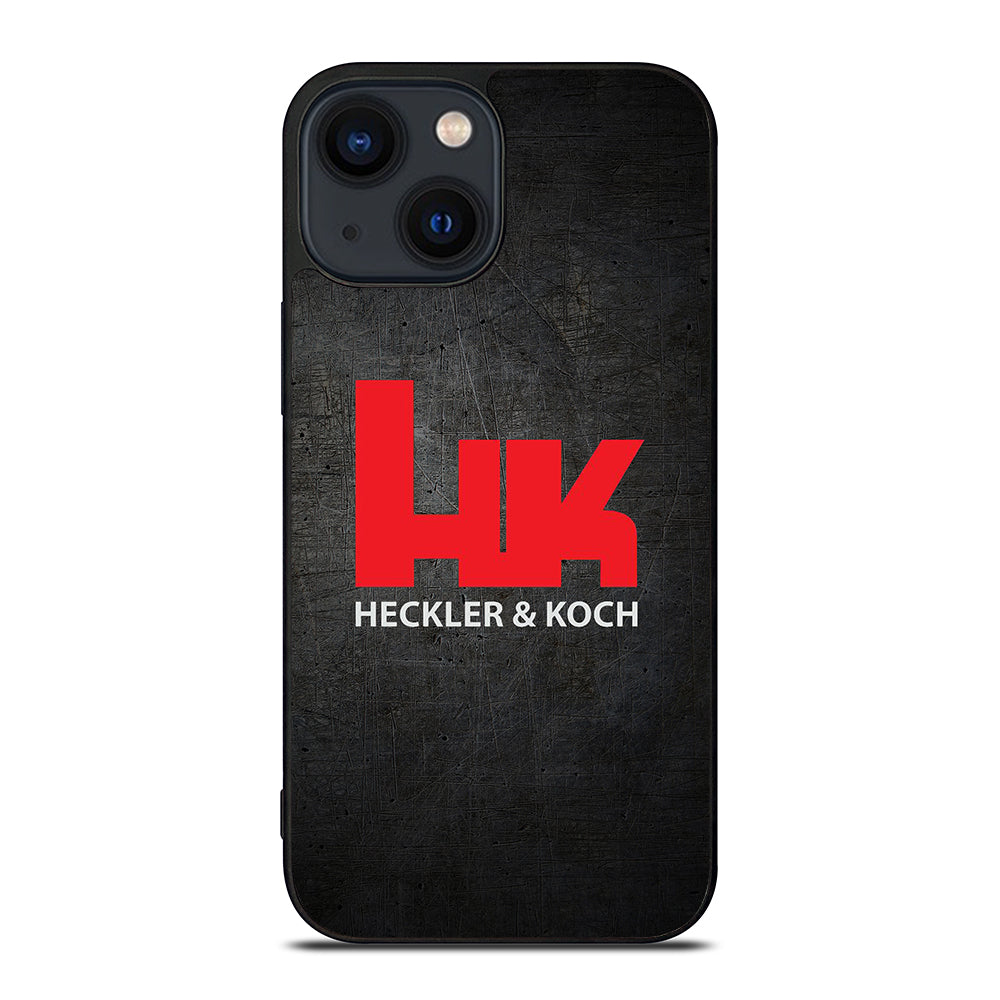 HECKLER AND KOCH LOGO METAL LOGO iPhone 14 Plus Case Cover