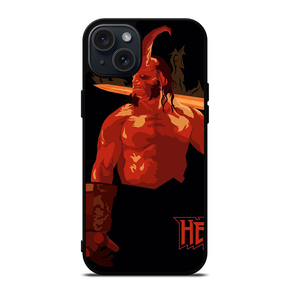 HELLBOY ART 2 iPhone 15 Plus Case Cover