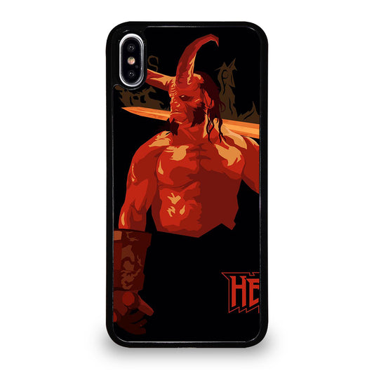 HELLBOY ART 2 iPhone XS Max Case Cover