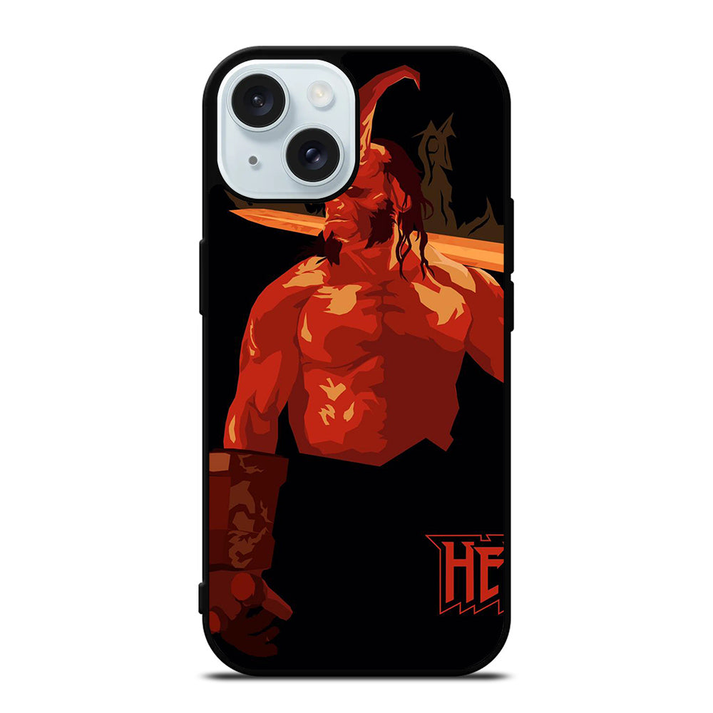 HELLBOY ART 2 iPhone 15 Case Cover