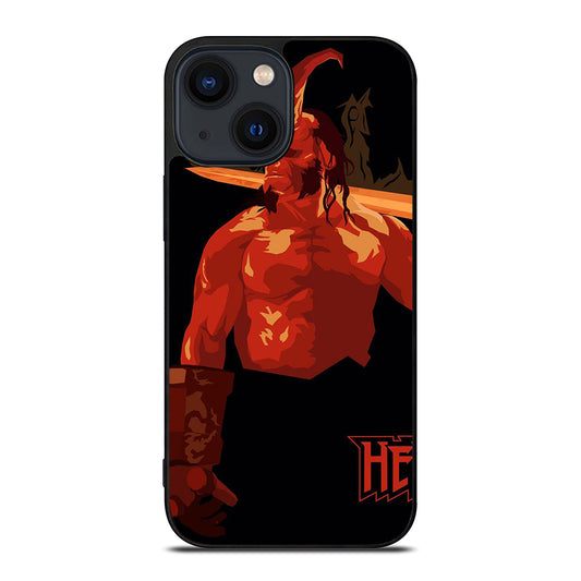 HELLBOY ART 2 iPhone 14 Plus Case Cover