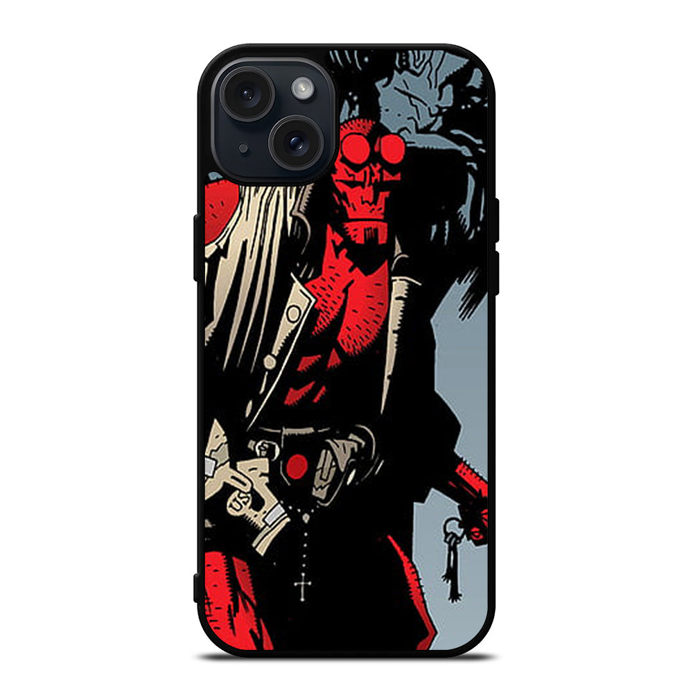 HELLBOY CARTOON 3 iPhone 15 Plus Case Cover