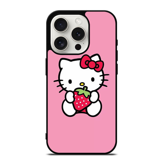 HELLO KITTY CARTOON iPhone 15 Pro Case Cover