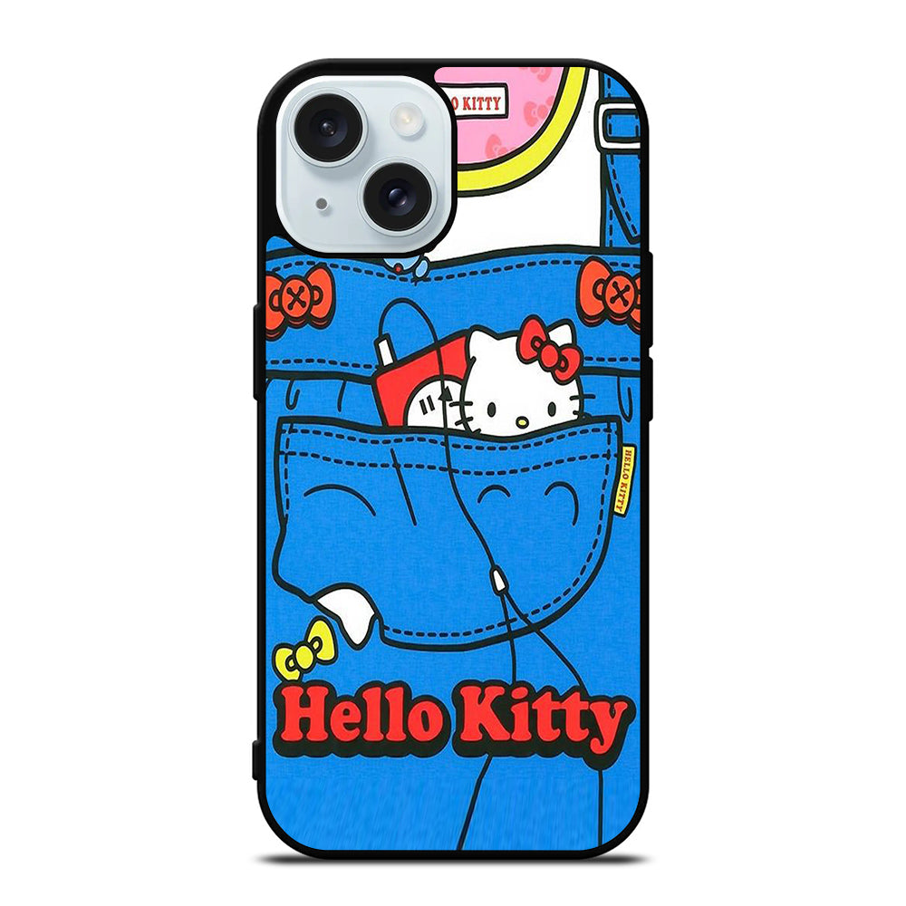 HELLO KITTY POCKET iPhone 15 Case Cover