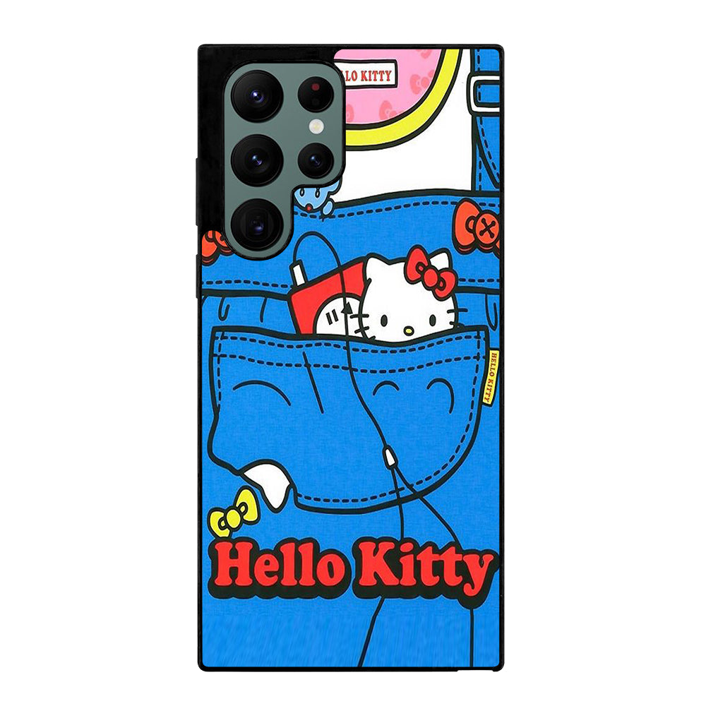 HELLO KITTY POCKET Samsung Galaxy S22 Ultra Case Cover