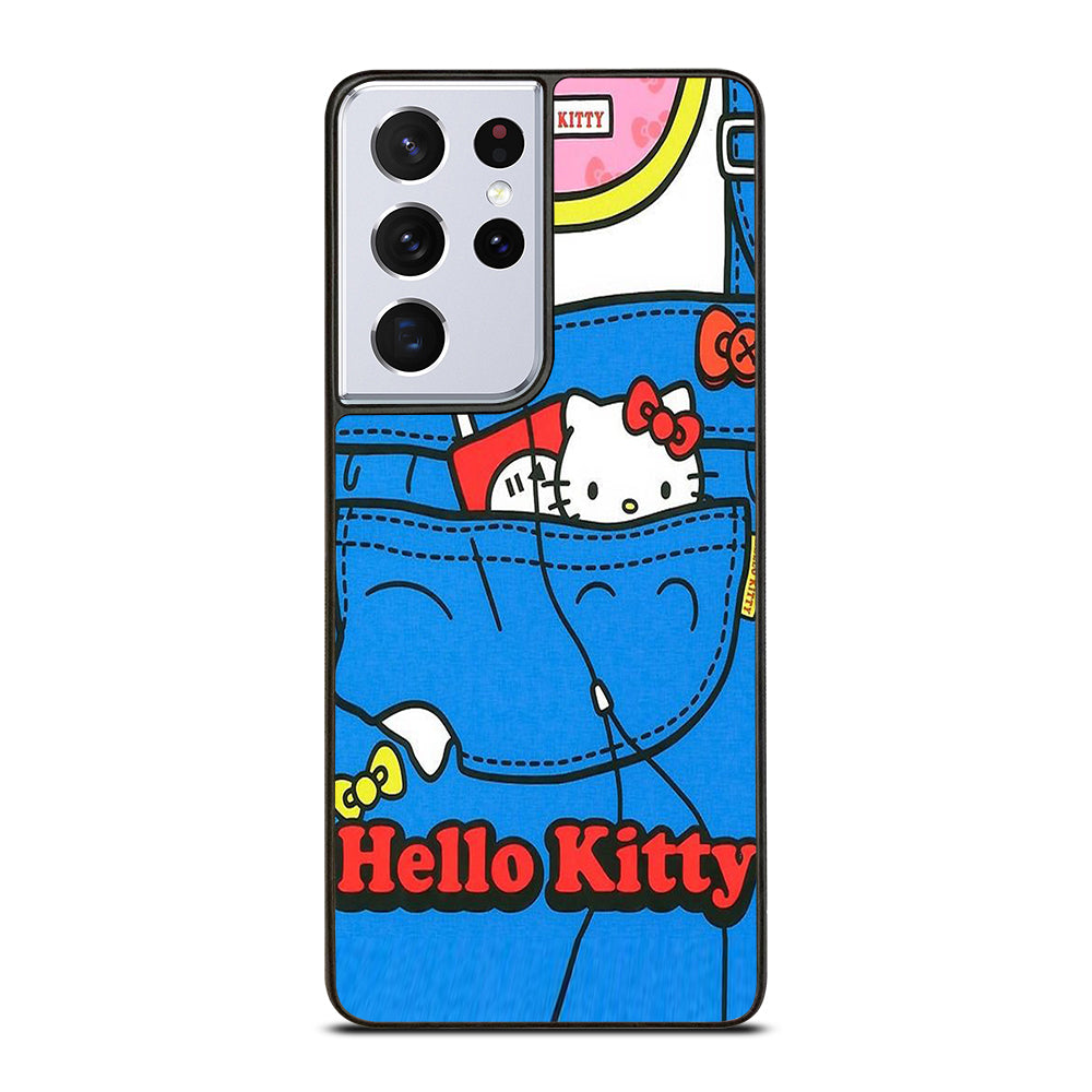 HELLO KITTY POCKET Samsung Galaxy S21 Ultra Case Cover