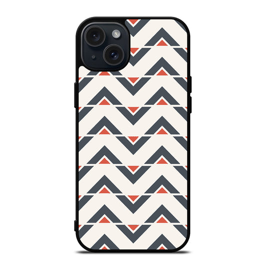 HERRINGBONE TRIANGLE PATTEN 1 iPhone 15 Plus Case Cover