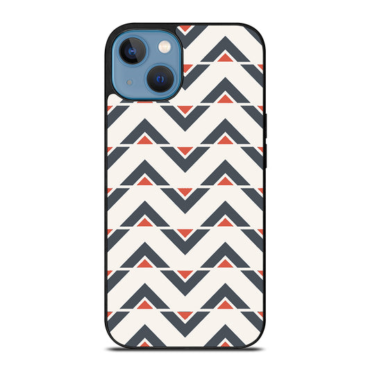 HERRINGBONE TRIANGLE PATTEN 1 iPhone 13 Case Cover