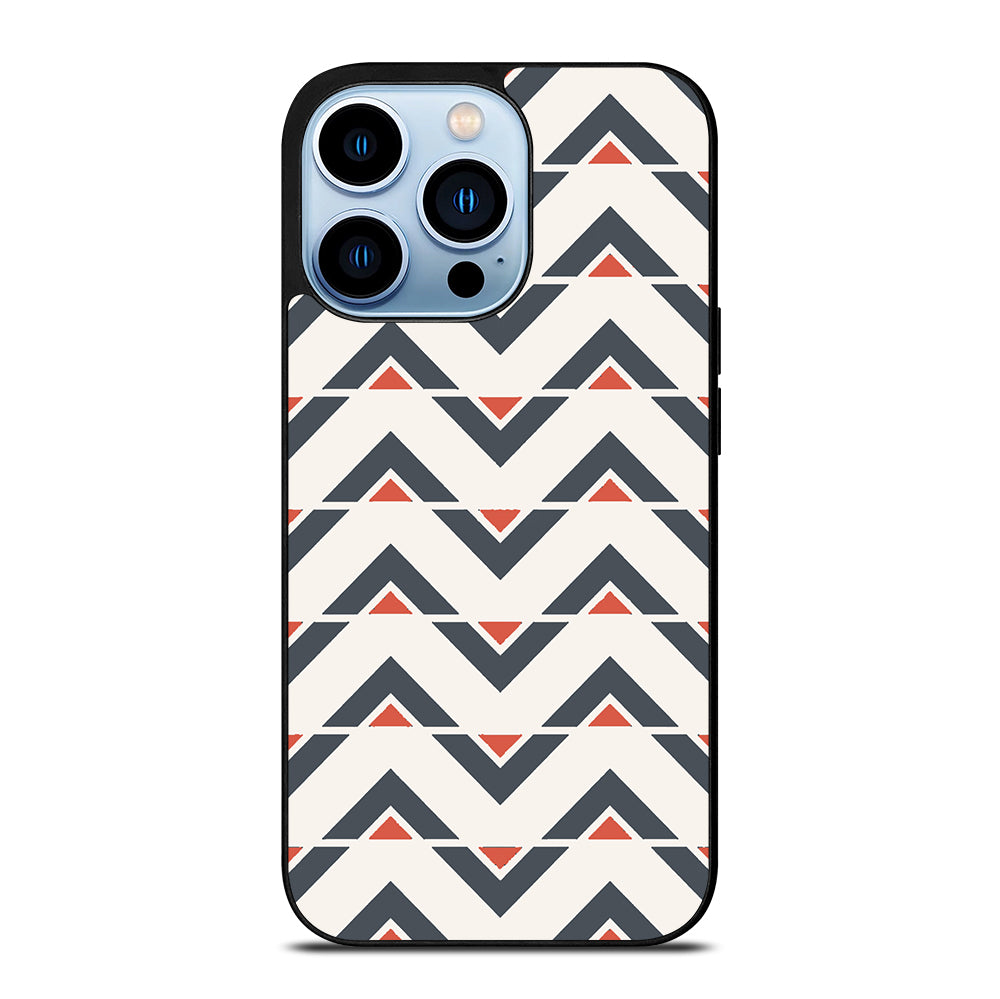 HERRINGBONE TRIANGLE PATTEN 1 iPhone 13 Pro Max Case Cover