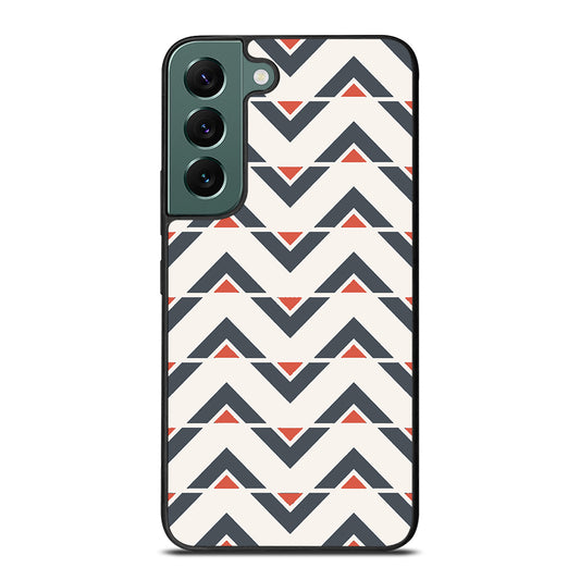 HERRINGBONE TRIANGLE PATTEN 1 Samsung Galaxy S22 Case Cover