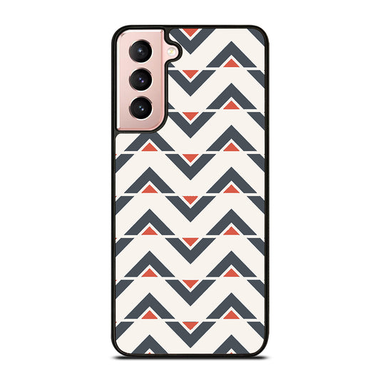 HERRINGBONE TRIANGLE PATTEN 1 Samsung Galaxy S21 Case Cover