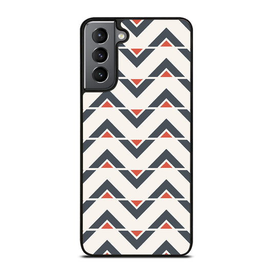 HERRINGBONE TRIANGLE PATTEN 1 Samsung Galaxy S21 Plus Case Cover