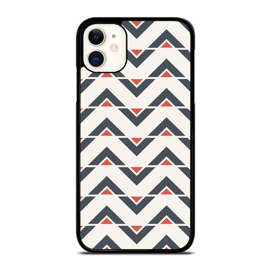 HERRINGBONE TRIANGLE PATTEN 1 iPhone 11 Case Cover