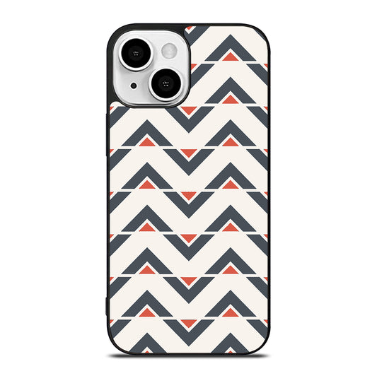 HERRINGBONE TRIANGLE PATTEN 1 iPhone 13 Mini Case Cover