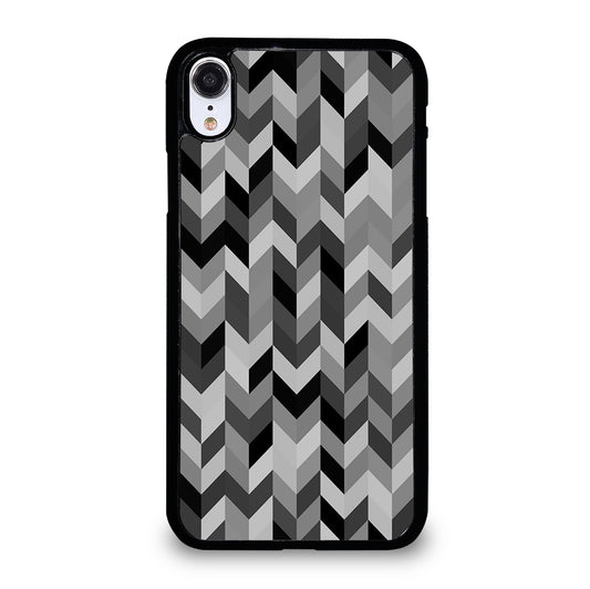 HERRINGBONE TRIANGLE PATTEN 2 iPhone XR Case Cover