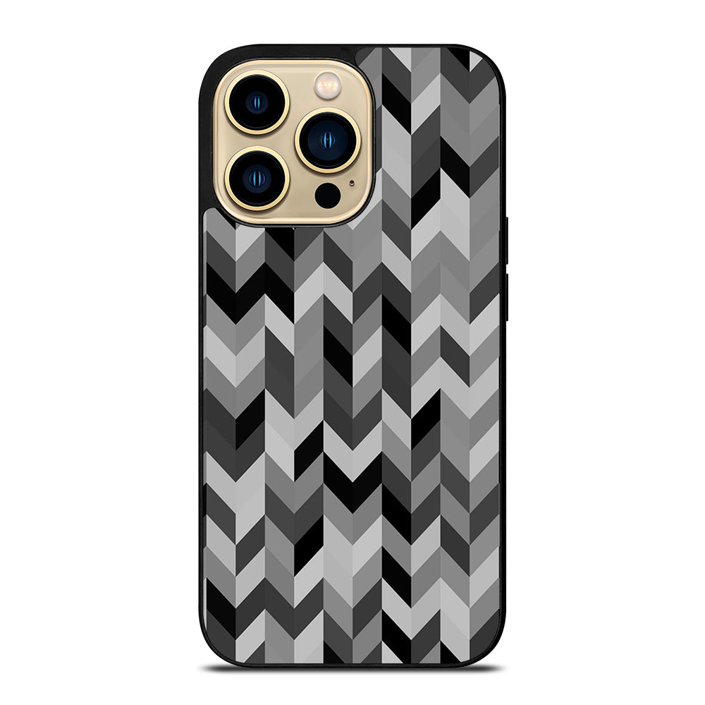 HERRINGBONE TRIANGLE PATTEN 2 iPhone 14 Pro Max Case Cover