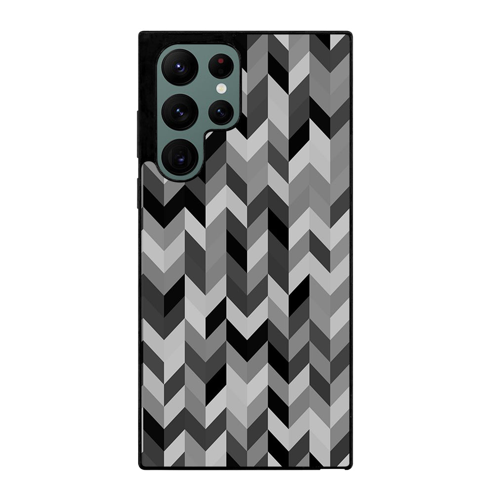 HERRINGBONE TRIANGLE PATTEN 2 Samsung Galaxy S22 Ultra Case Cover