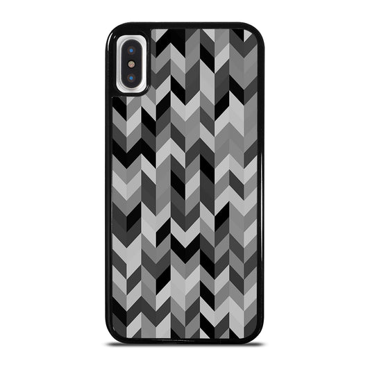 HERRINGBONE TRIANGLE PATTEN 2 iPhone X / XS Case Cover