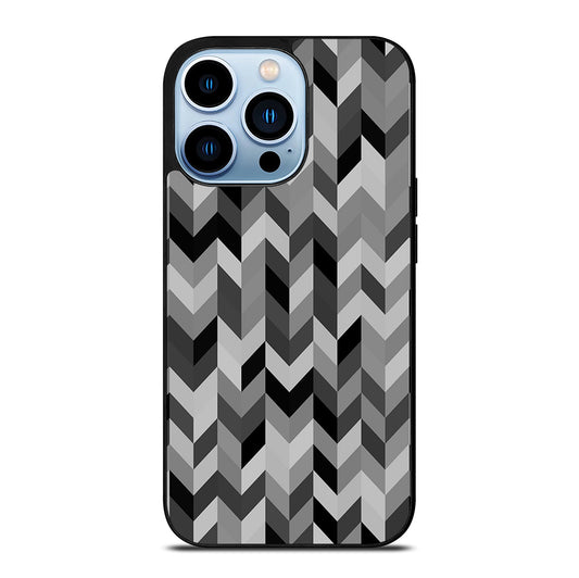 HERRINGBONE TRIANGLE PATTEN 2 iPhone 13 Pro Max Case Cover