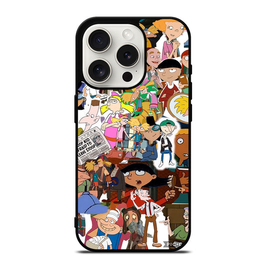 HEY ARNOLD COLLAGE 2 iPhone 15 Pro Case Cover