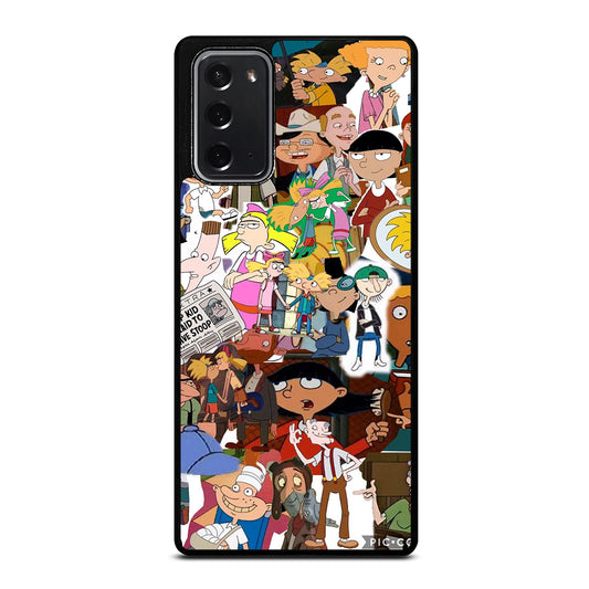 HEY ARNOLD COLLAGE 2 Samsung Galaxy Note 20 Case Cover