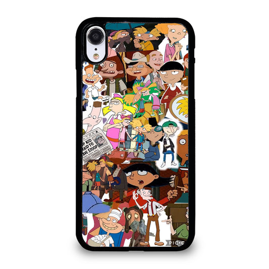 HEY ARNOLD COLLAGE 2 iPhone XR Case Cover