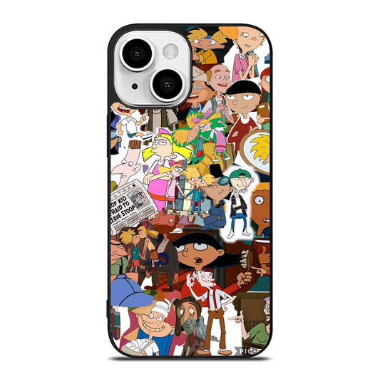 HEY ARNOLD COLLAGE 2 iPhone 13 Mini Case Cover