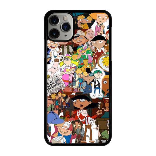 HEY ARNOLD COLLAGE 2 iPhone 11 Pro Max Case Cover
