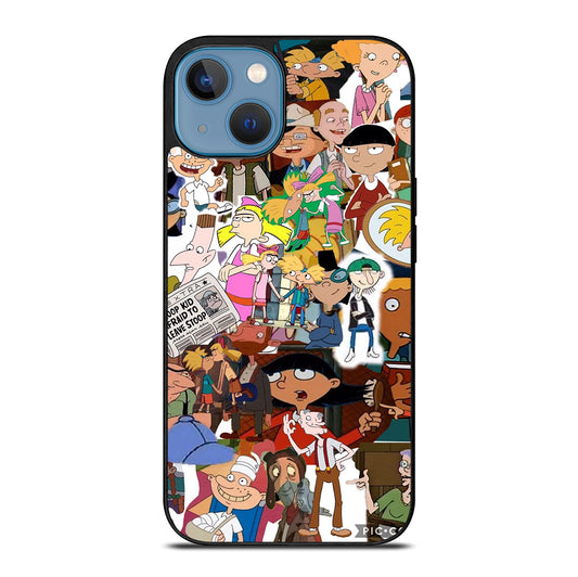 HEY ARNOLD COLLAGE 2 iPhone 13 Case Cover