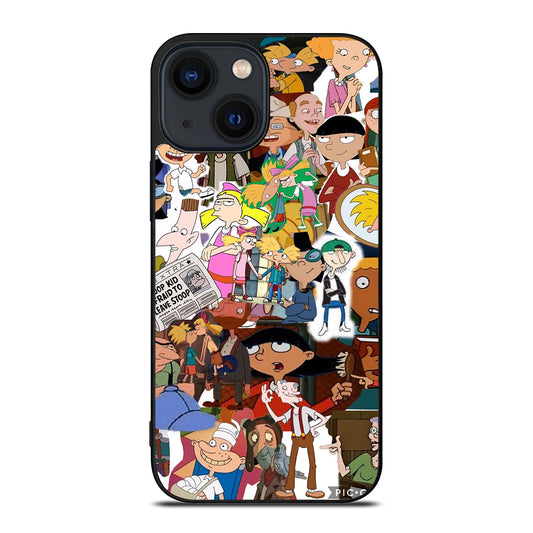 HEY ARNOLD COLLAGE 2 iPhone 14 Plus Case Cover