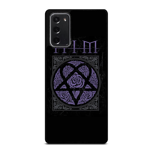 HIM BAND LOGO 1 Samsung Galaxy Note 20 Case Cover