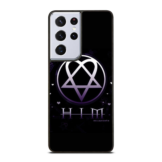 HIM BAND LOGO 2 Samsung Galaxy S21 Ultra Case Cover