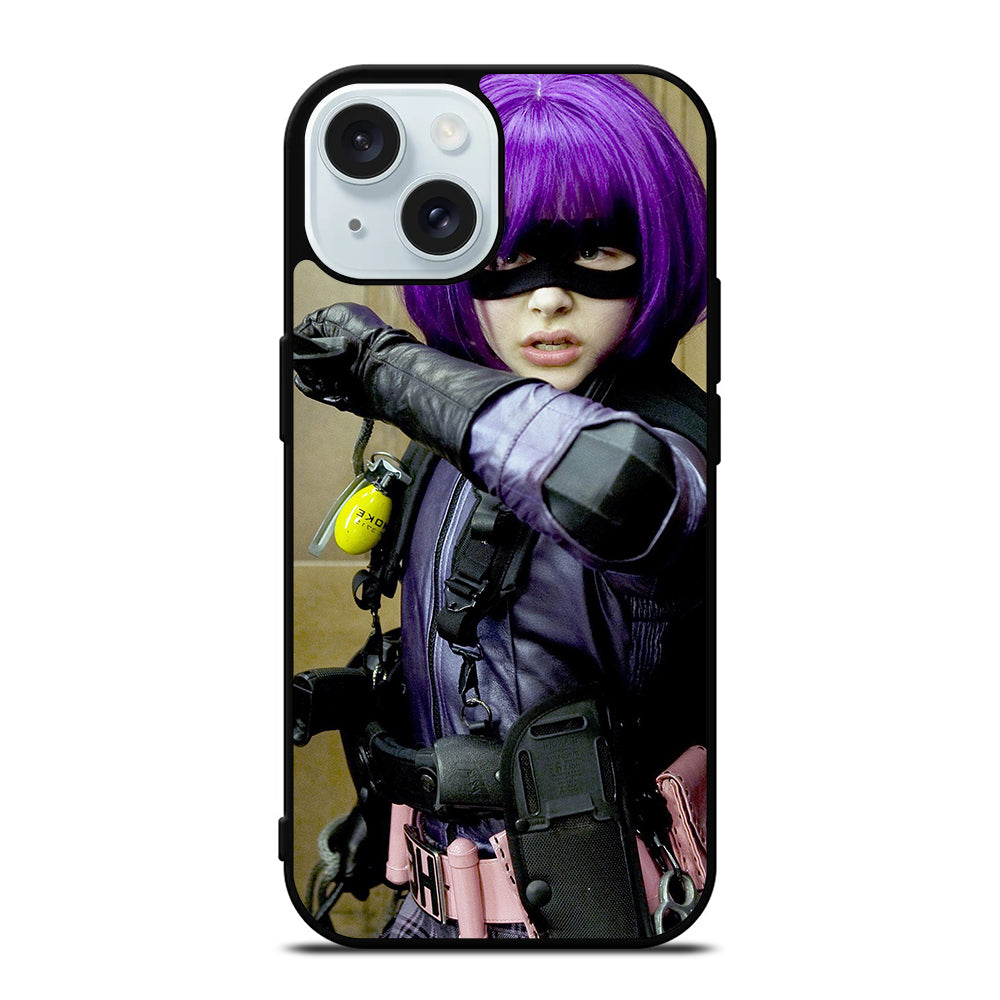 HIT GIRL KICK ASS 4 iPhone 15 Case Cover
