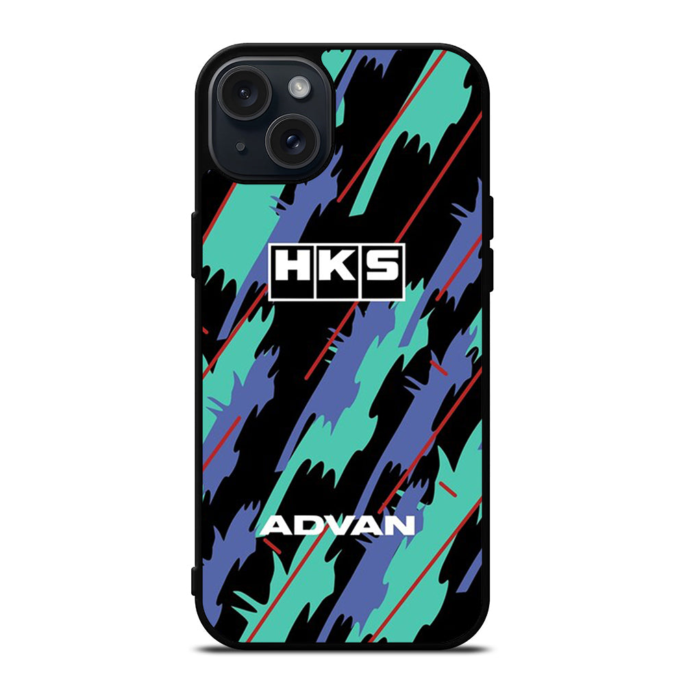 HKS RETRO ICON 2 iPhone 15 Plus Case Cover