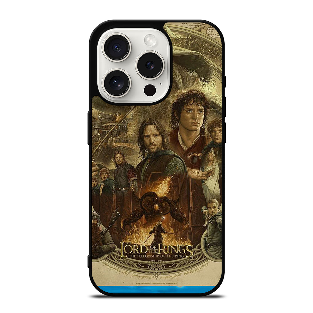 HOBBIT LORD OF THE RING POSTER 2 iPhone 15 Pro Case Cover