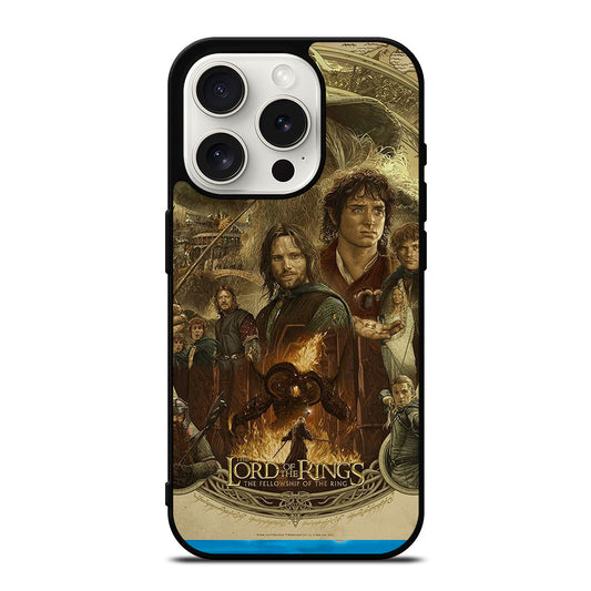 HOBBIT LORD OF THE RING POSTER 2 iPhone 15 Pro Case Cover
