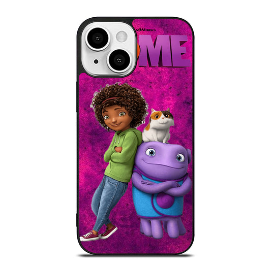 HOME OH AND PIG CARTOON 4 iPhone 13 Mini Case Cover