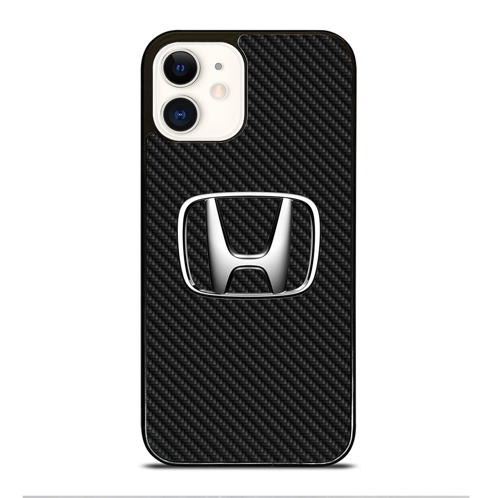 HONDA CARBON LOGO iPhone 12 Case Cover