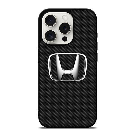 HONDA CARBON LOGO iPhone 15 Pro Case Cover