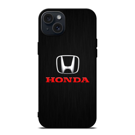 HONDA METAL LOGO iPhone 15 Plus Case Cover