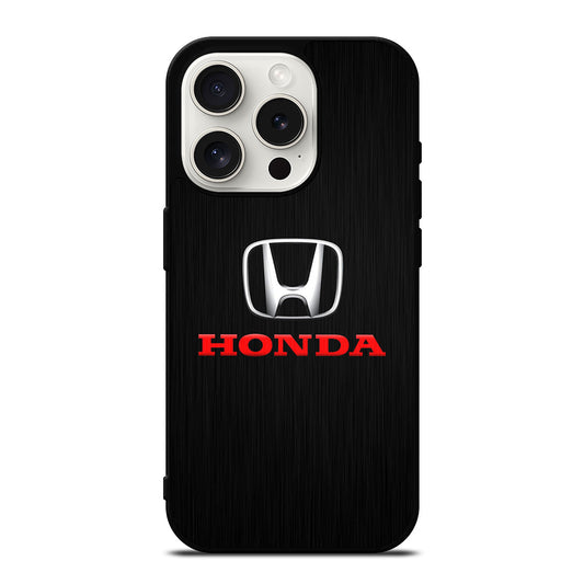 HONDA METAL LOGO iPhone 15 Pro Case Cover