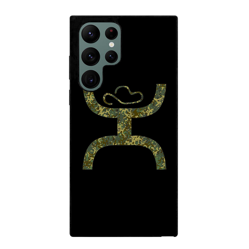 HOOEY LOGO CAMO Samsung Galaxy S22 Ultra Case Cover