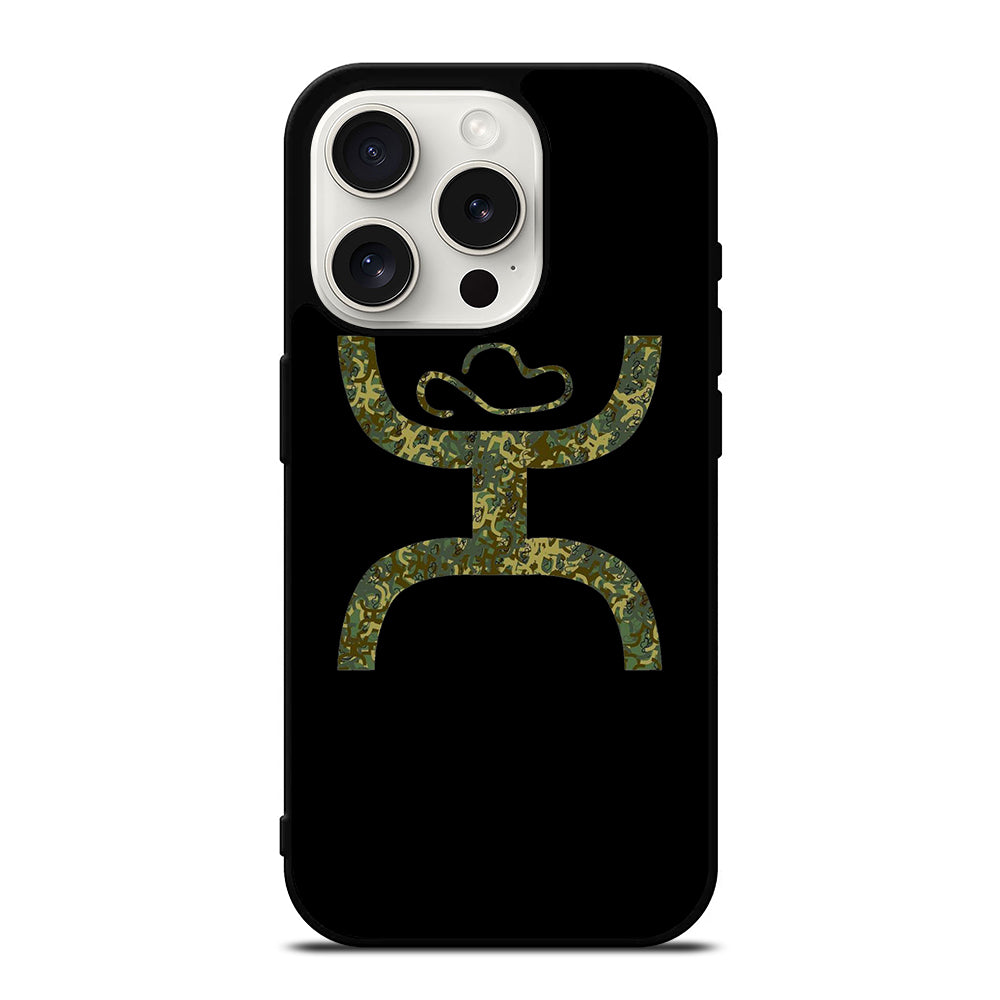 HOOEY LOGO CAMO iPhone 15 Pro Case Cover