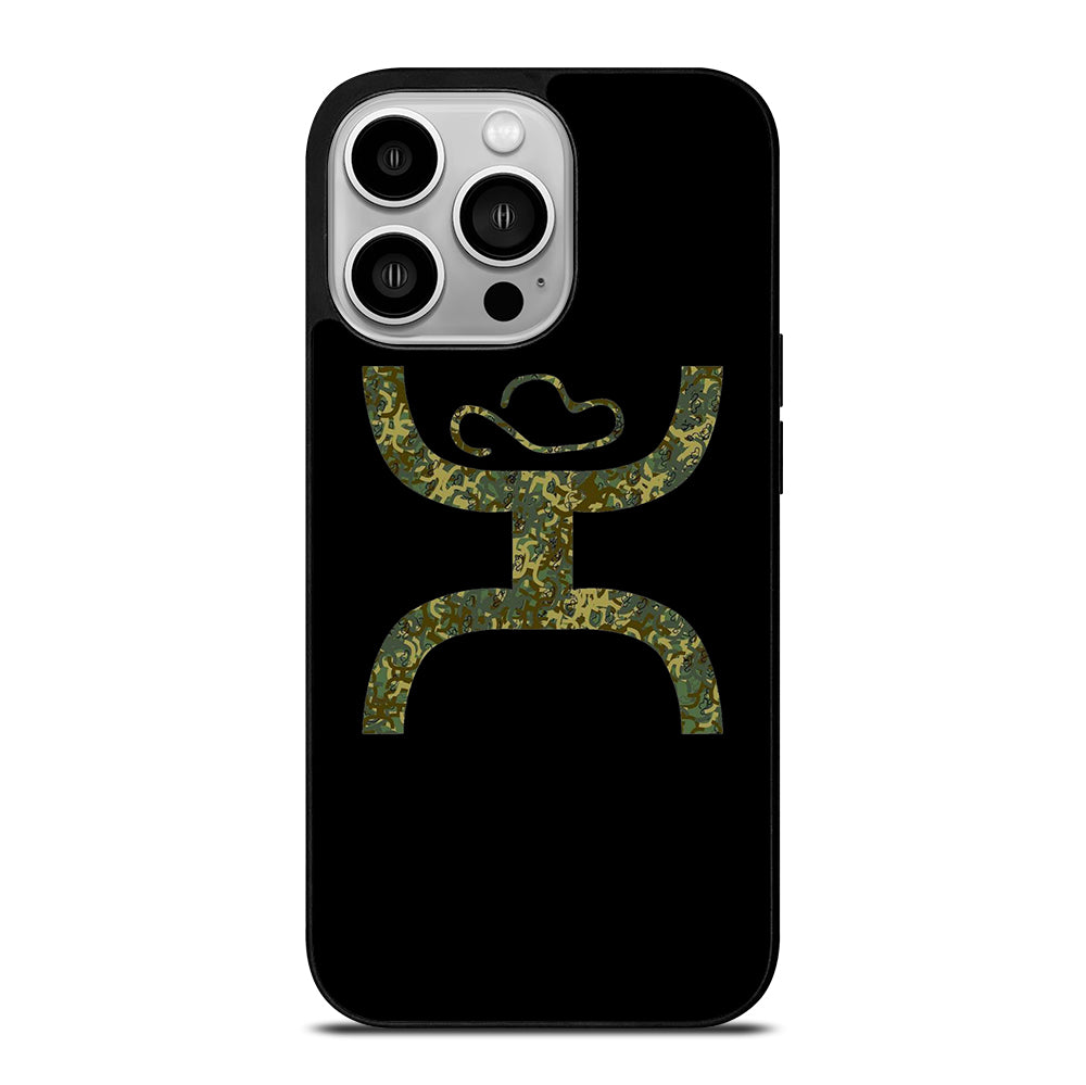 HOOEY LOGO CAMO iPhone 14 Pro Case Cover
