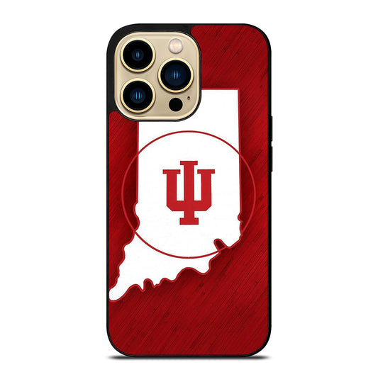 HOOSIER STATE OF MIND INDIANA SYMBOL 2 iPhone 14 Pro Max Case Cover