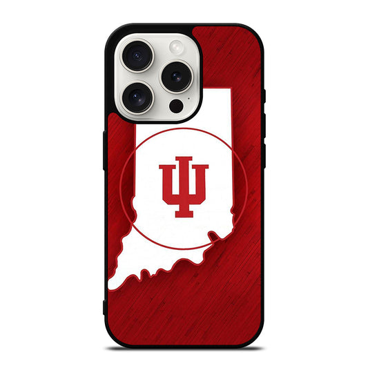 HOOSIER STATE OF MIND INDIANA SYMBOL 2 iPhone 15 Pro Case Cover